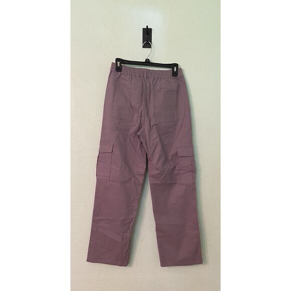 LEPUNUO Cargo Pants Women's Size Small High Waisted/Baggy/ Wide Leg - Picture 3 of 3